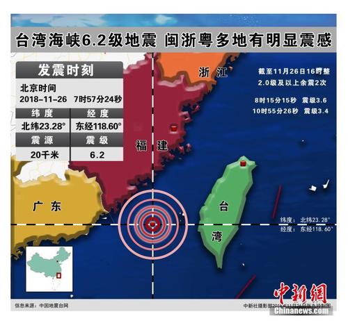 台湾海域5.8级地震,台湾海域5.8级地震湖南有震感吗